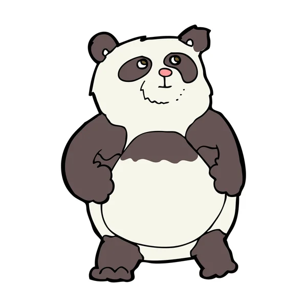 Panda de dibujos animados — Archivo Imágenes Vectoriales