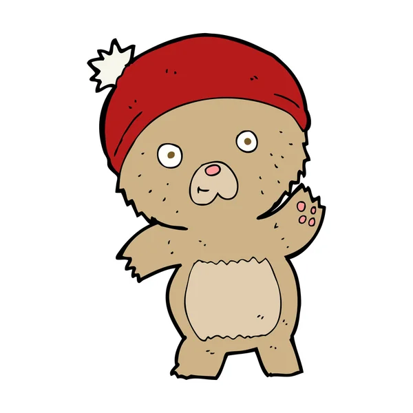 可爱的卡通玩具熊 — 图库矢量图片