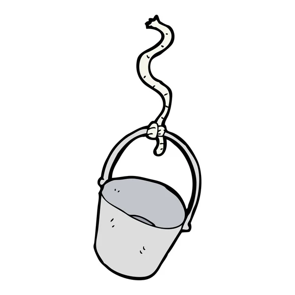 Kreslený kbelík — Stockový vektor