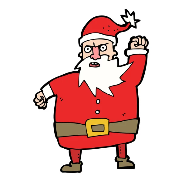 Cartone animato Babbo Natale — Vettoriale Stock