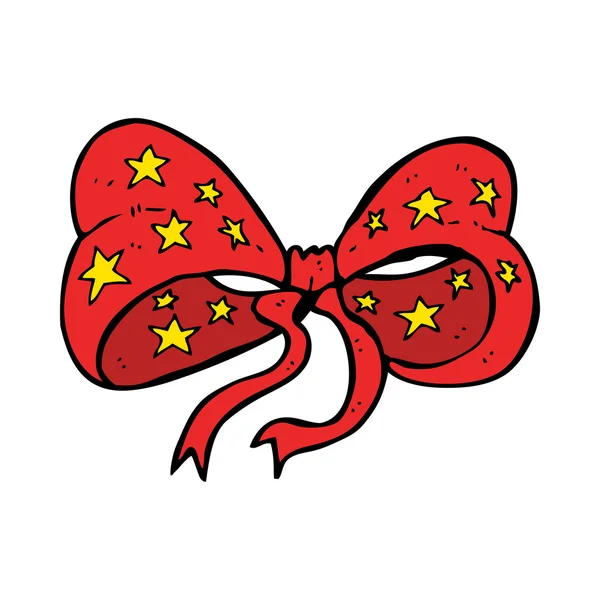Cartoon noeud papillon — Image vectorielle