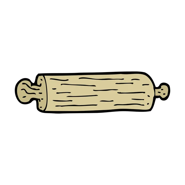 Cartoon rolling pin — Stock Vector