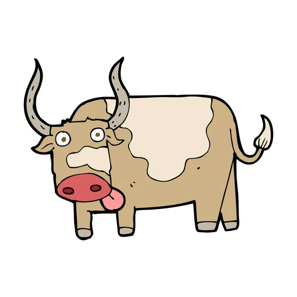Kreskówka byka — Wektor stockowy