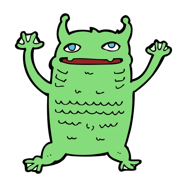 Cartoon kleines Monster — Stockvektor