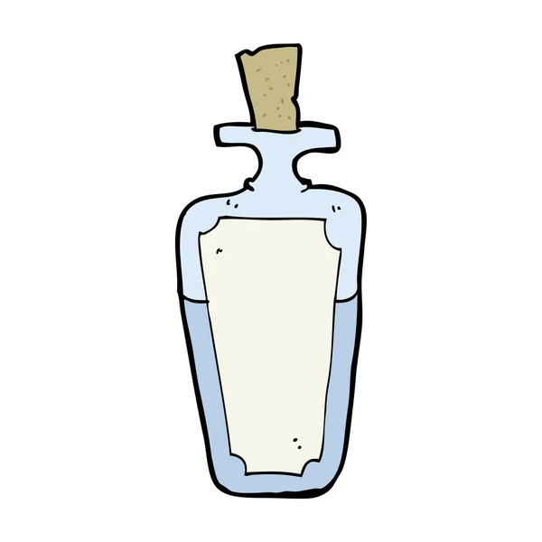 Bottiglia pozione cartone animato — Vettoriale Stock