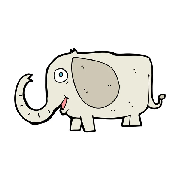 Karikatúra baba elefánt — Stock Vector