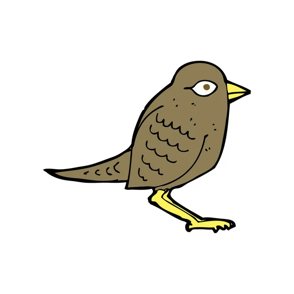 Cartoon tuin vogel — Stockvector
