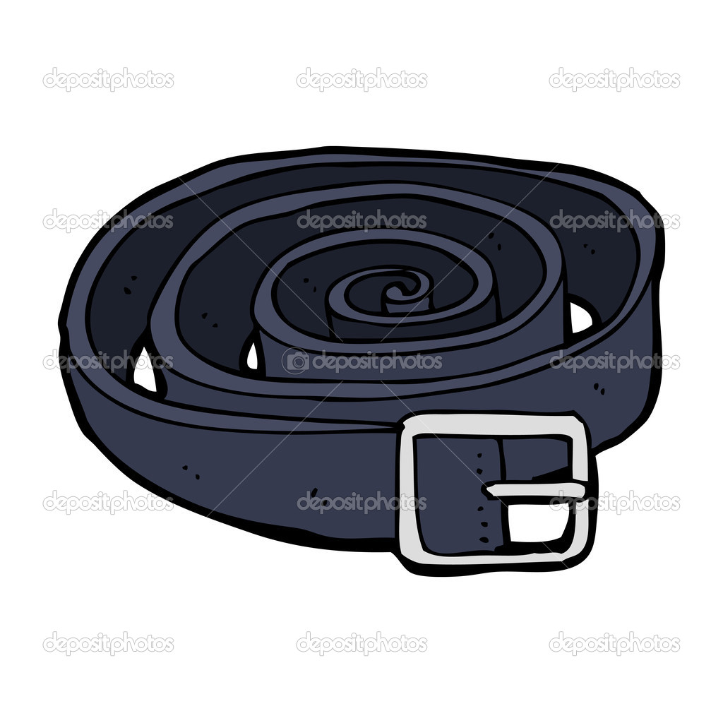 Cartoon leather belt — Stock Vector © lineartestpilot #38161373