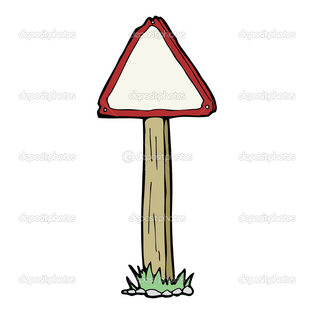 Cartoon signpost Stock Vector by ©lineartestpilot 38162767