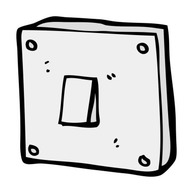 karikatür ışık anahtarı