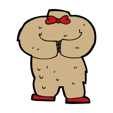 çizgi film oyuncak ayı beden