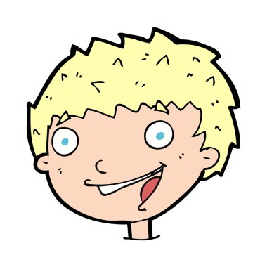 gülen çocuk çizgi film