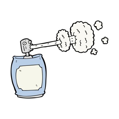 karikatür sprey olabilir