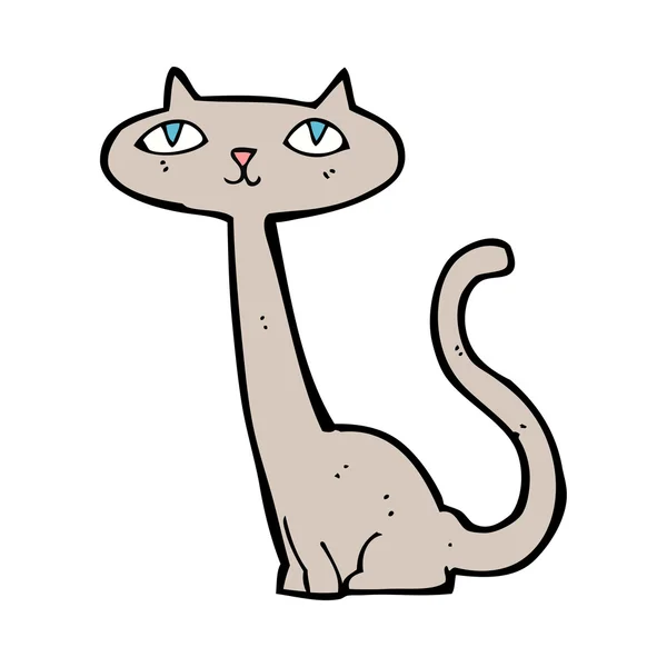 Gato de dibujos animados — Vector de stock