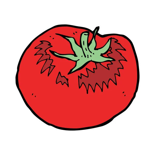 Tomate de desenhos animados — Vetor de Stock