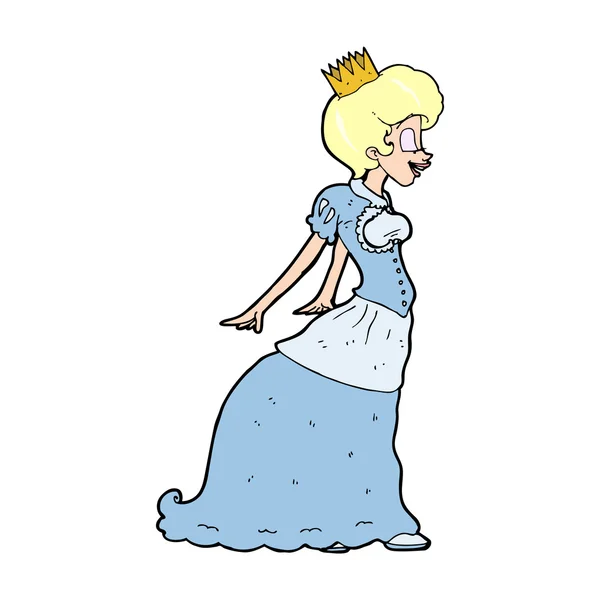 Cartoon-Prinzessin — Stockvektor
