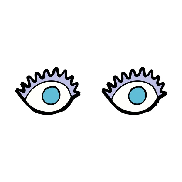 Ojos de dibujos animados — Archivo Imágenes Vectoriales