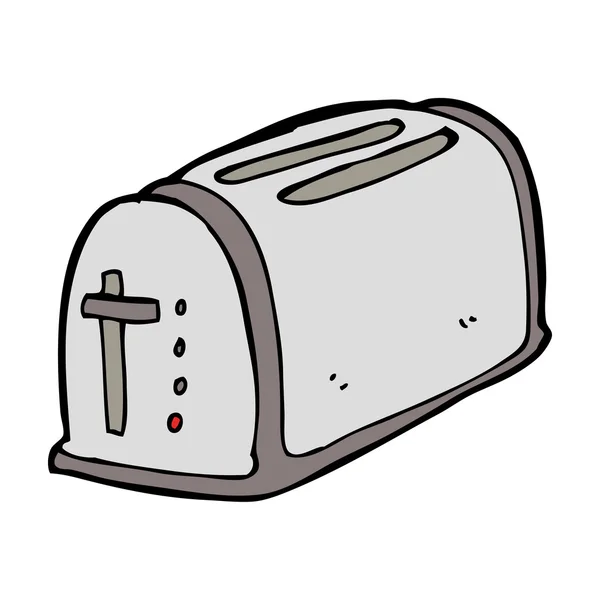 Cartoon-Toaster — Stockvektor