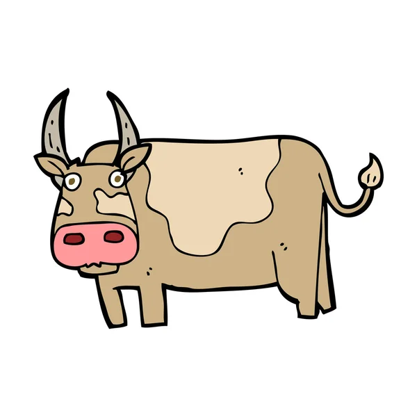 Cartoon bull — Stock Vector