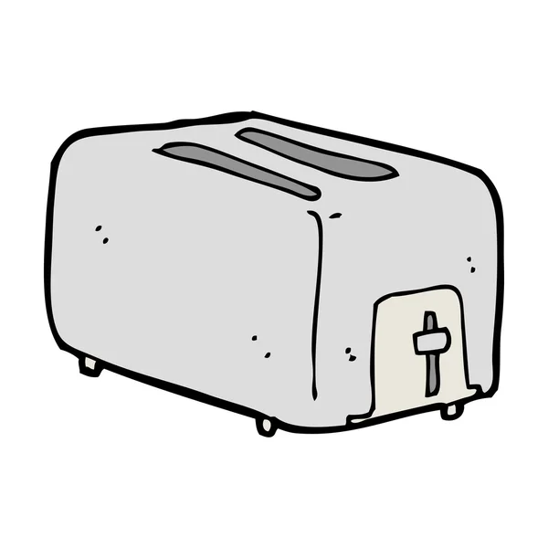 漫画トースター — ストックベクタ