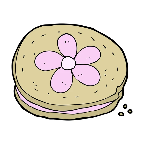 Kreslený sušenky — Stockový vektor