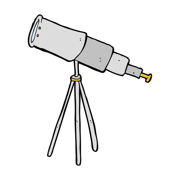 Vektorgrafiken Komik karikatür teleskop Vektorbilder Komik karikatür  teleskop | Depositphotos