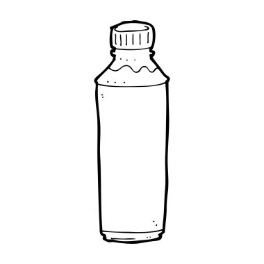 çizgi film su şişesi