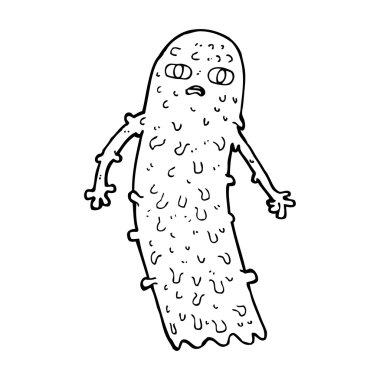 Çizgi Film ürkütücü hayalet