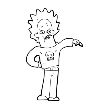 çizgi film kötü çocuk