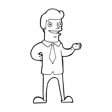 karikatür satıcısı