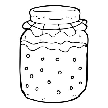 çizgi film bal kavanozu