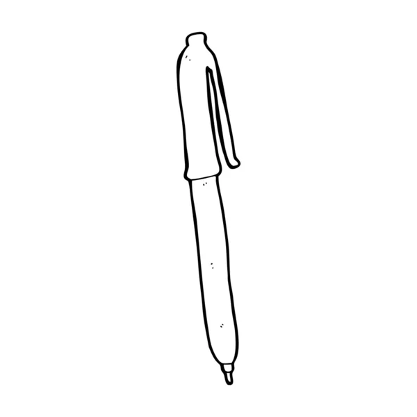 Penna del fumetto — Vettoriale Stock