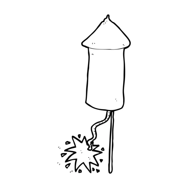 Карикатурный фейерверк — стоковый вектор