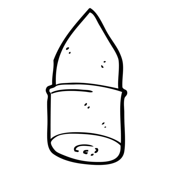 Kreslený bullet — Stockový vektor