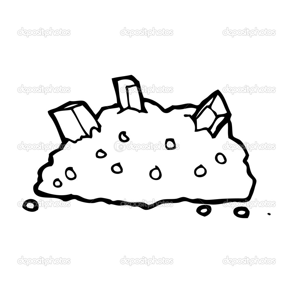 Cartoon pile of gold Stock Vector by ©lineartestpilot 38418279