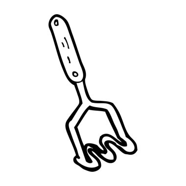 karikatür patates hovarda