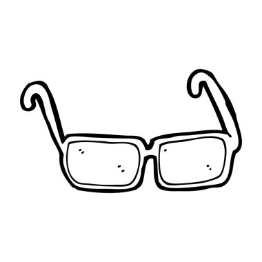 karikatür gözlükler