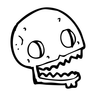 çizgi film korkunç Kurukafa