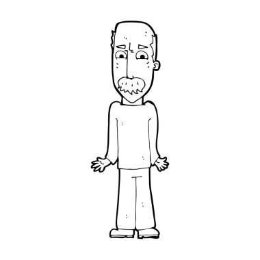 Çizgi film babaları omuz silkiyor.