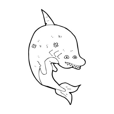 karikatür köpek balığı