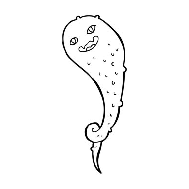 Çizgi Film ürkütücü hayalet