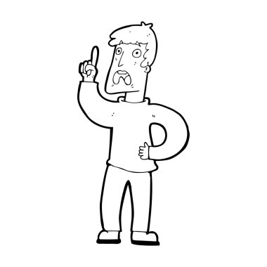 Şikayetçi çizgi filmci.