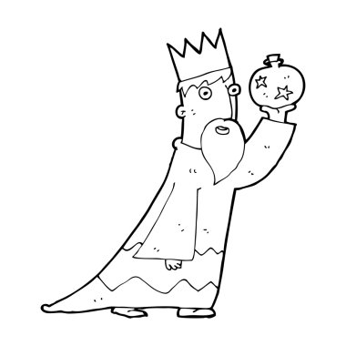 Üç bilge adamdan biri.