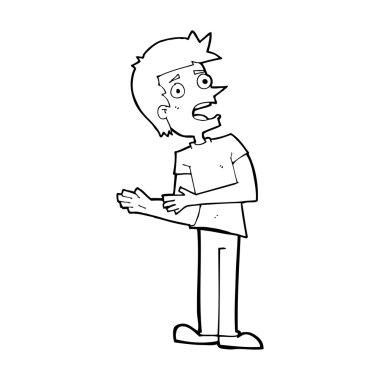 Çizgi filmci bahaneler uyduruyor.