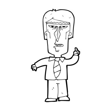 rajzfilm rosszkedvű boss