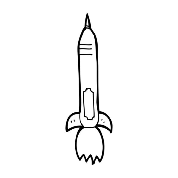 卡通导弹 — 图库矢量图片