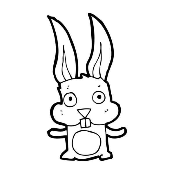 Карикатурный кролик — стоковый вектор