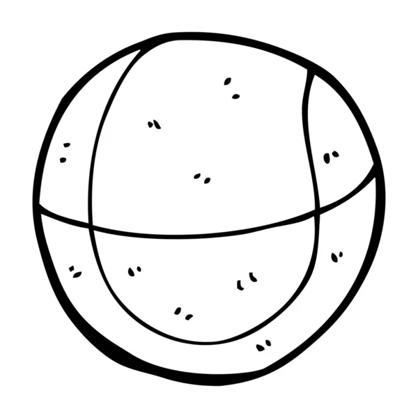 Cartoonbasketball — Stockvektor