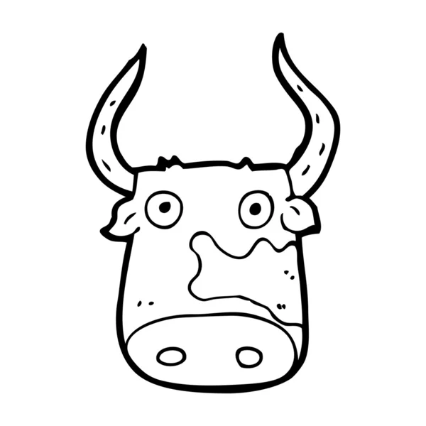 Vaca de dibujos animados — Archivo Imágenes Vectoriales