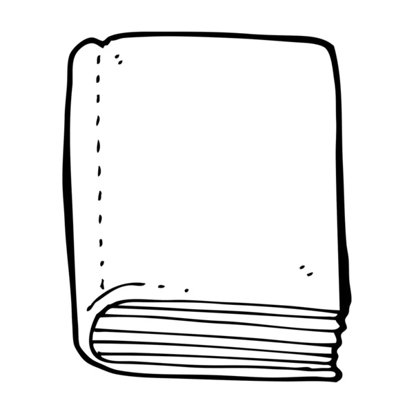 Livro dos desenhos animados — Vetor de Stock